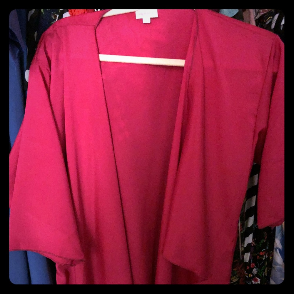 Hot pink lularoe Shirley Htf Small Bnwt